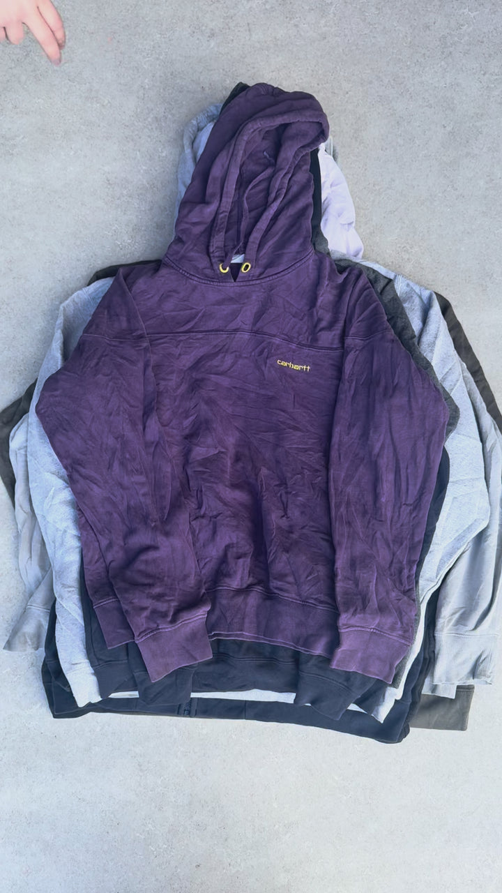 10 Carhartt Hoodies - Reseller Box