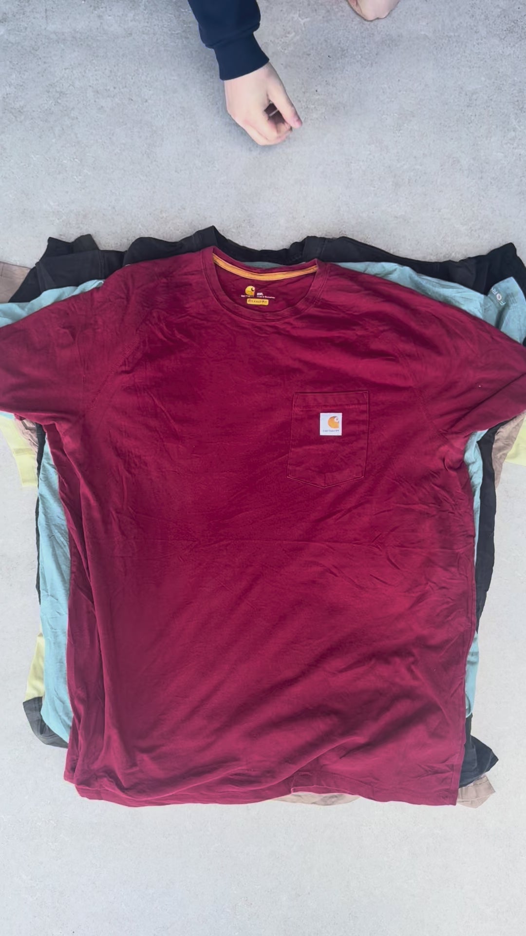 10 Carhartt T-shirts - Reseller Box