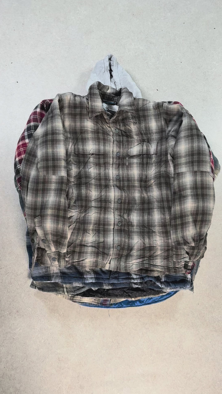 9 Heavy Flannel Shirts - Reseller Box