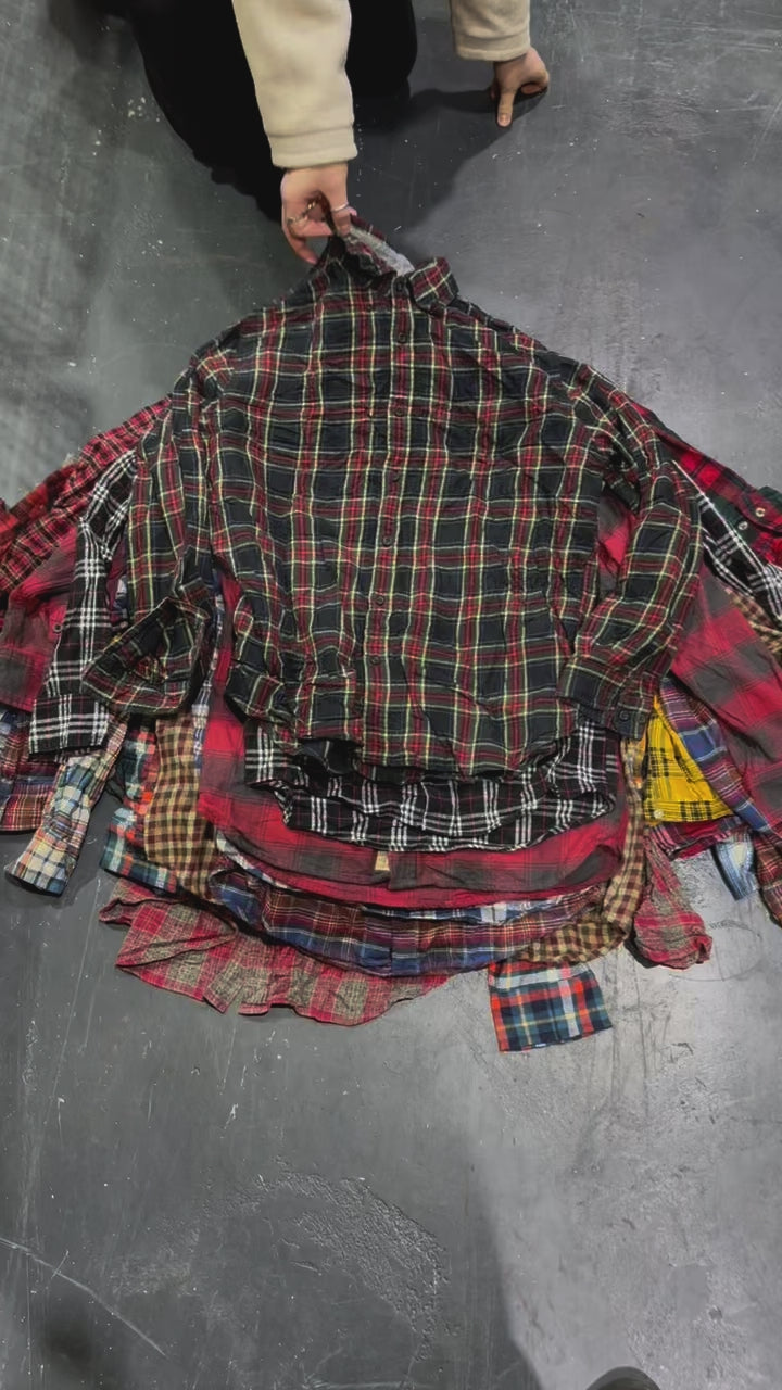 20 Piece Flannel Shirt Bundle