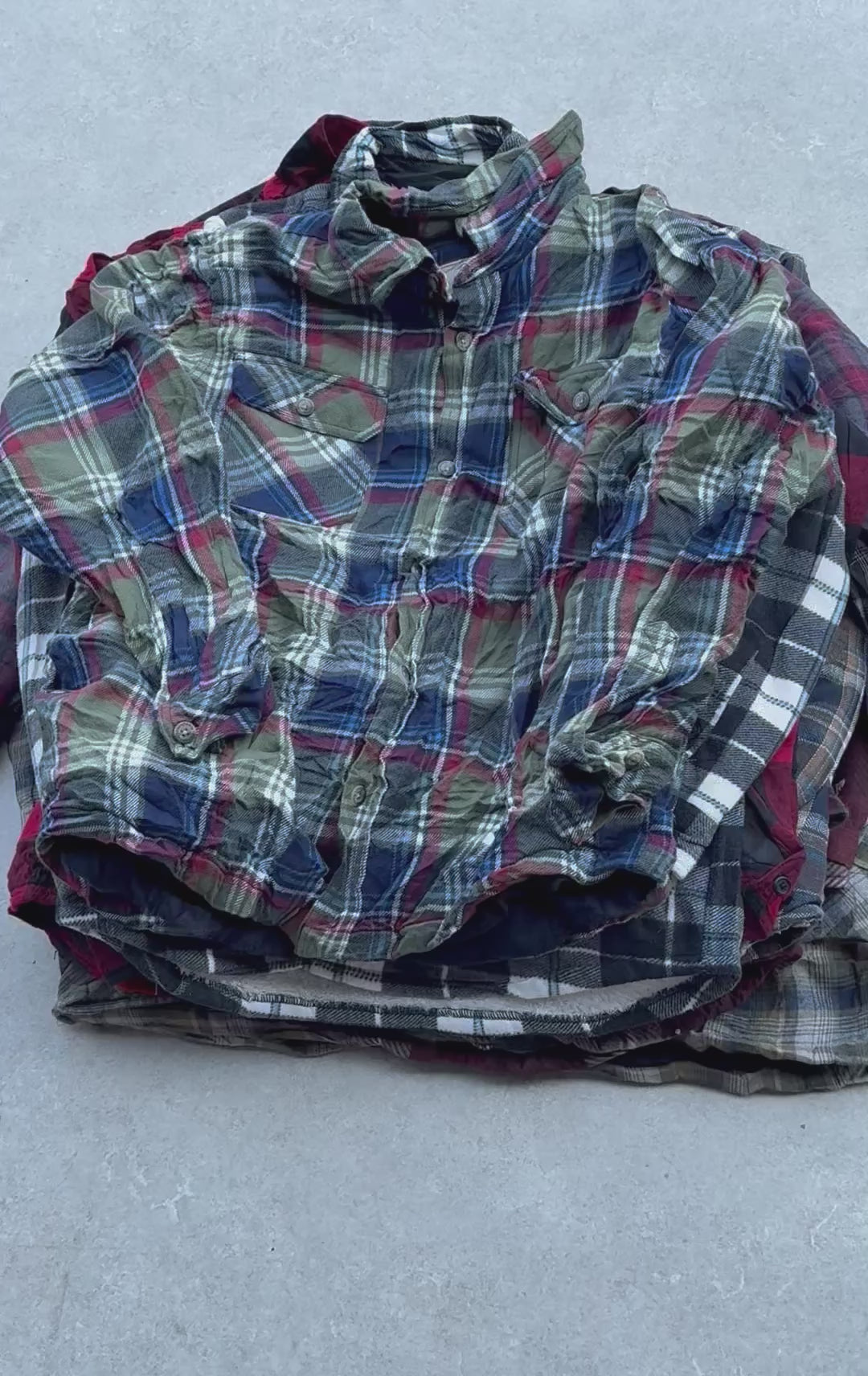10 Heavy Flannel Shirts - Reseller Box
