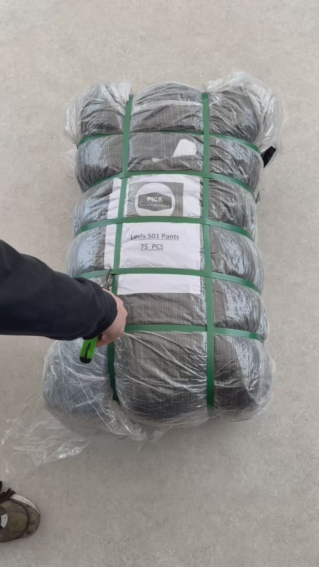 Unopened Bale of Levi’s 501’s