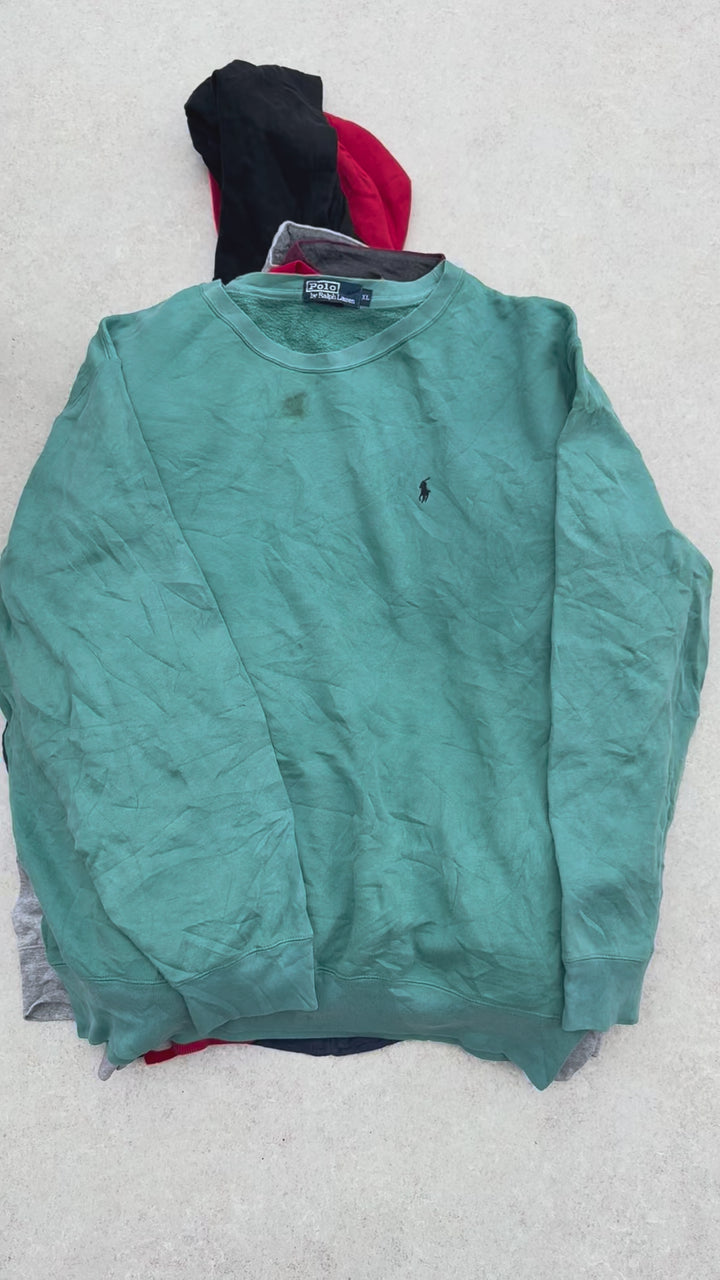 10 Ralph Lauren Sweatshirts - Reseller Box