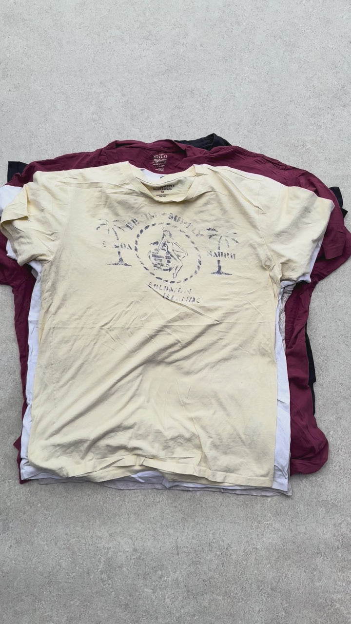 10 Ralph Lauren T-Shirts - Reseller Box
