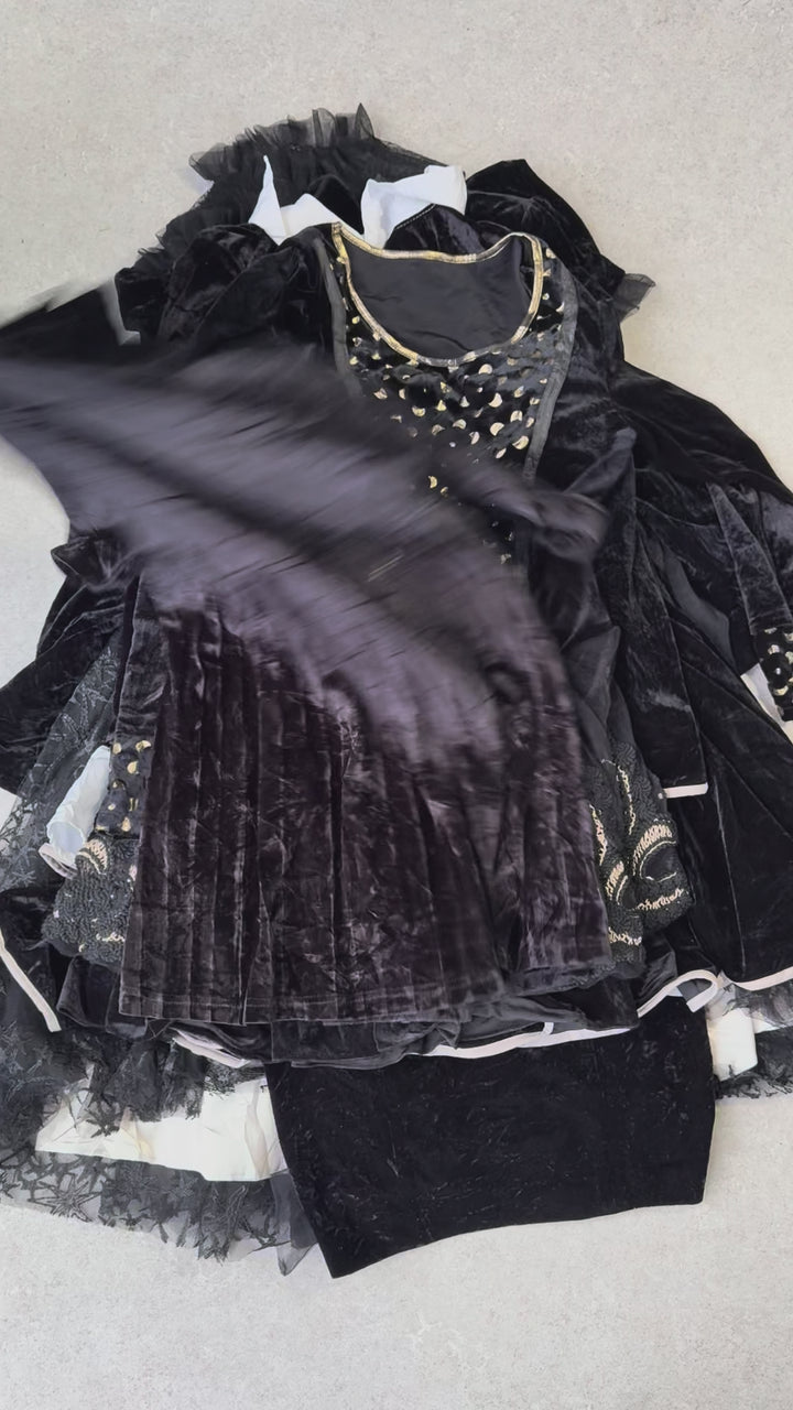 Unopened Bale of Velvet Dresses