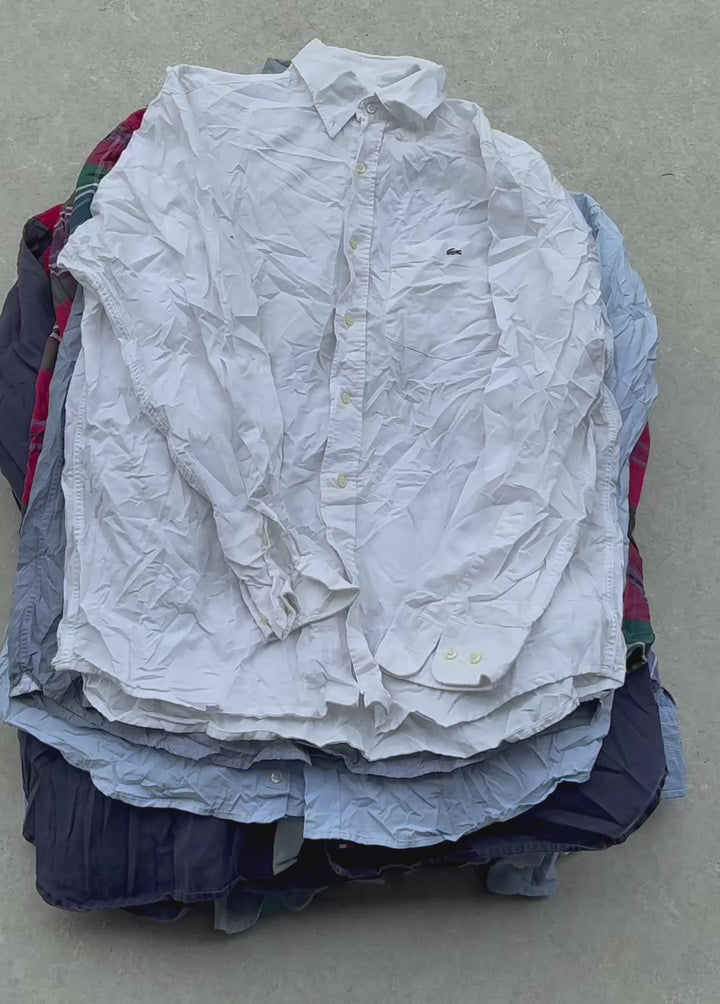 Unopened Bale of Lacoste/Tommy Shirts
