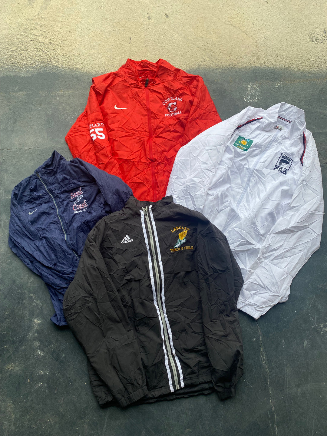 10 x Branded Track Jackets (Third Party Printing and College)