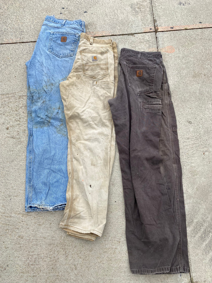 10 x Carhartt Trousers - D-Grade